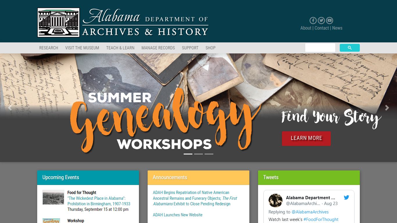 Alabama Department of Archives and History